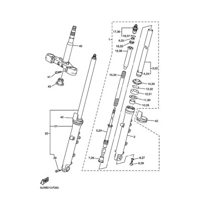 Yamaha Teil 5UX237780000