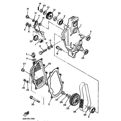 BOLT, FLANGE (8M6)