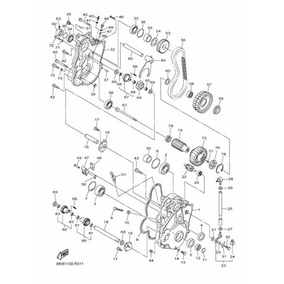 BOLT, FLANGE(6TA)