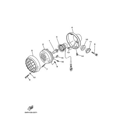 DAMPFER, SCHEINWERFER