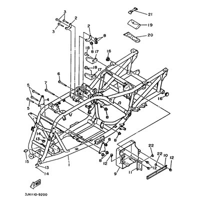 BOLT, FLANGE (24W)