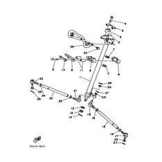 BRACKET, STEERING LOWER