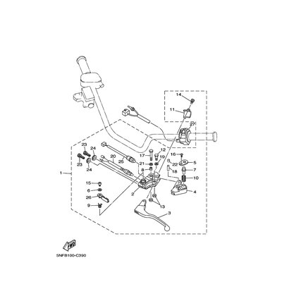 Yamaha Teil 5LP839091000