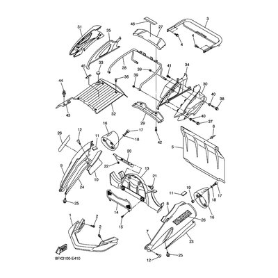 Yamaha Teil 8FP772630000