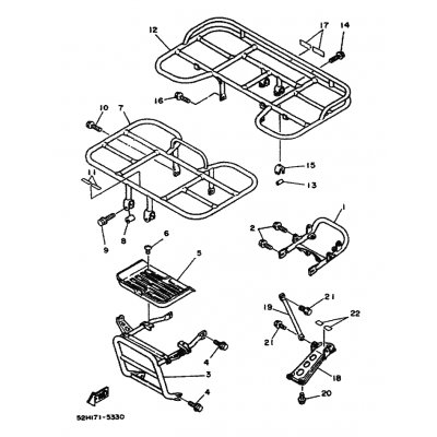 BOLT, FLANGE (4W5)