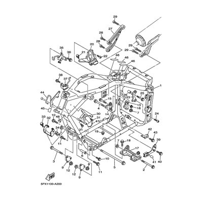 Yamaha Teil 5PX212660000