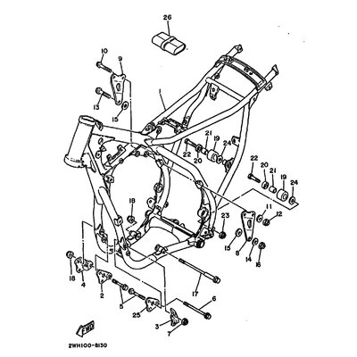 BOLT, FLANGE(2WH)