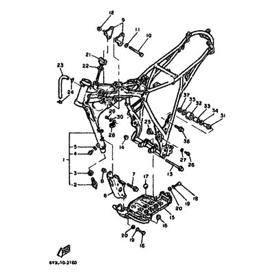 BOLT, FLANGE (5Y1)