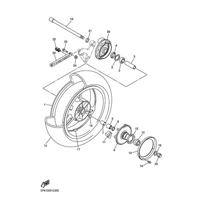 NUT, SELF-LOCKING(J17)