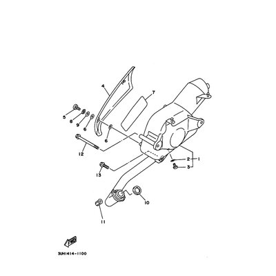 BOLT, FLANGE(3UH)