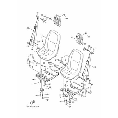 Yamaha Teil 9560P1020000