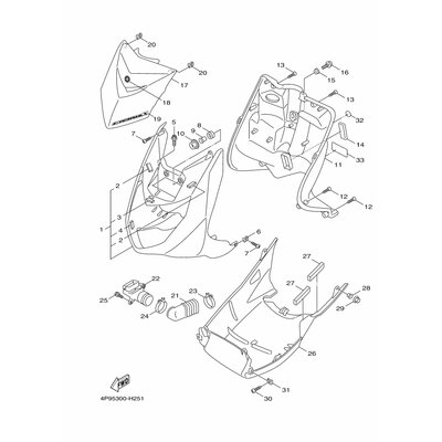 Yamaha Teil 5MLF15681000