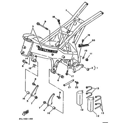 BOLT, FLANGE (16G)