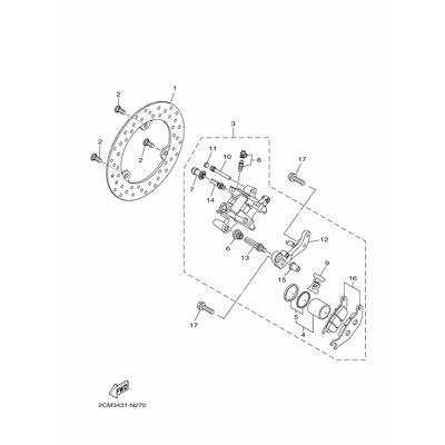 CALIPER SEAL KIT