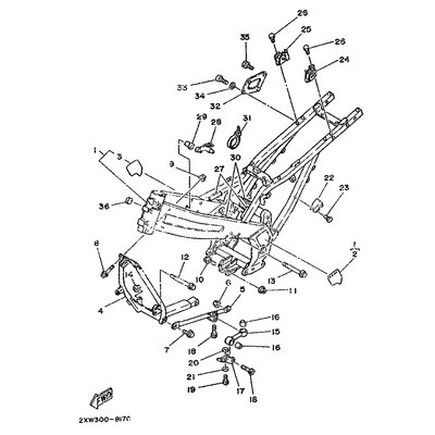 BOLT, FLANGE(1KT)