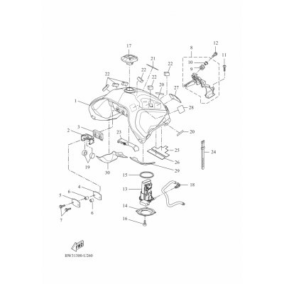 DAMPER, PLATE