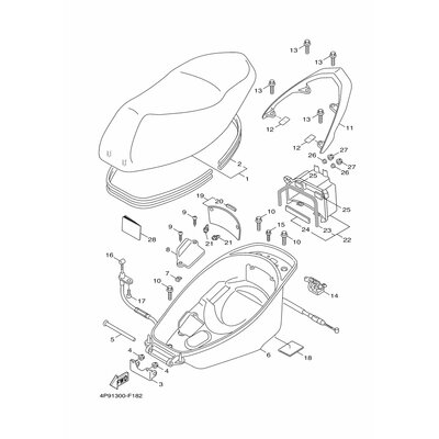 Yamaha Teil 4P9F47210000