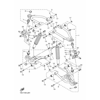 Yamaha Teil 43DF18390000