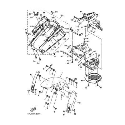 Yamaha Teil 5YU2172P0000