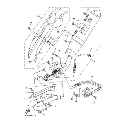 Yamaha Teil 3D71465R0000