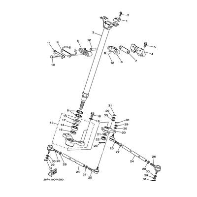 Yamaha Teil 5D3238580000