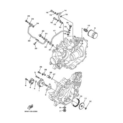 Yamaha Teil 5KM1319K0000