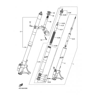 Yamaha Teil 5YU2332N0000