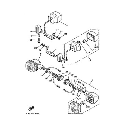 VORDERER BLINKER KOMPL. 1