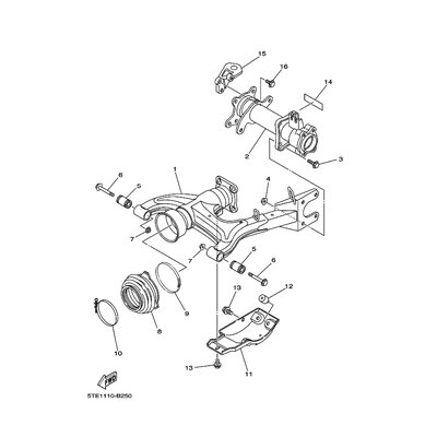 Yamaha Teil 5NDF151K0000