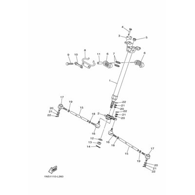 BRACKET, STEERING