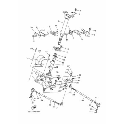 BRACKET, STEERING LOWER