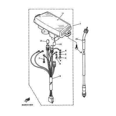 GESCHWINDIGK. KABEL KOMPL.