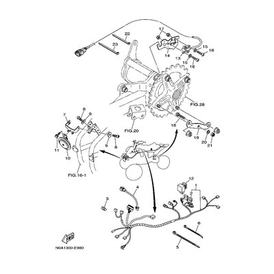 Yamaha Teil N0AH60140000