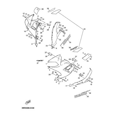 Yamaha Teil 5WXF832K0000