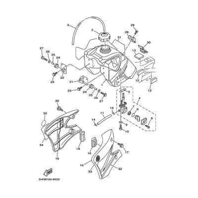 Yamaha Teil 5HN2175C0000