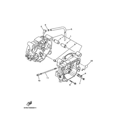 DAMPFER, MOTORAUFHANGUNG 1