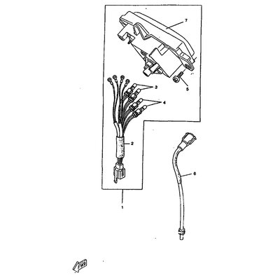 GESCHWINDIGK. KABEL KOMPL.