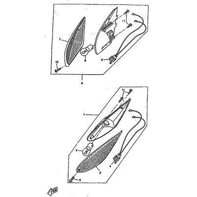 VORDERER BLINKER KOMPL. 1