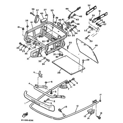 BOLT, FLANGE (5M0)