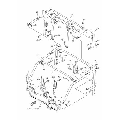 FRAME, SUNROOF 1