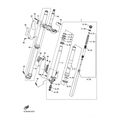 Yamaha Teil 5TJ2316AC000