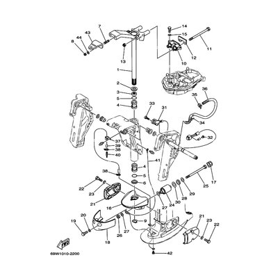 Yamaha Teil 69W44551004D