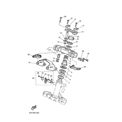 CROWN, HANDLE ASSY