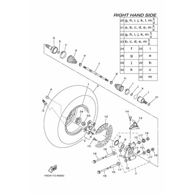 REAR KNUCKLE ASSY.