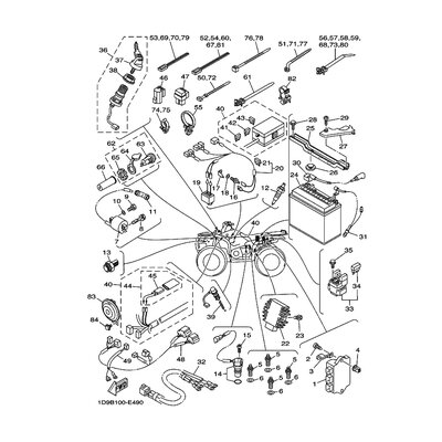 Yamaha Teil 5FUH191B1000