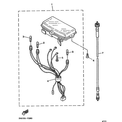 GESCHWINDIGK. KABEL KOMPL.