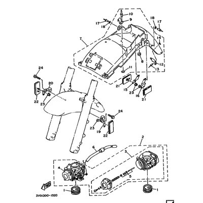 HALTER, BREMSSCHLAUCH