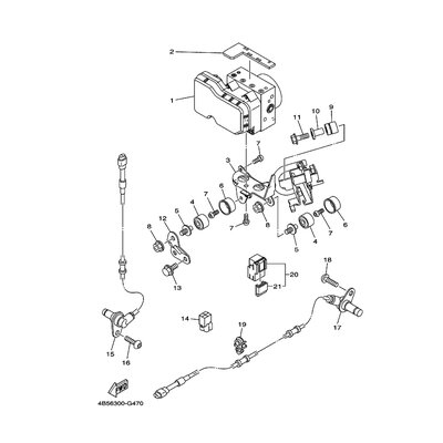 Yamaha Teil 4B52175U0000