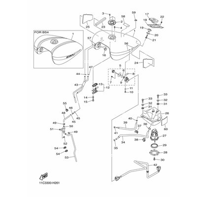 Yamaha Teil 3D82476U0000