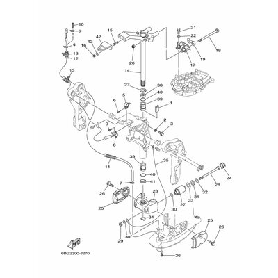 Yamaha Teil 6K9431390100